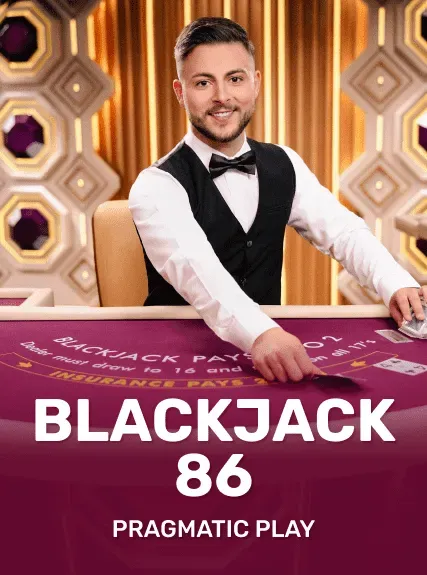 Blackjack 86 game tile